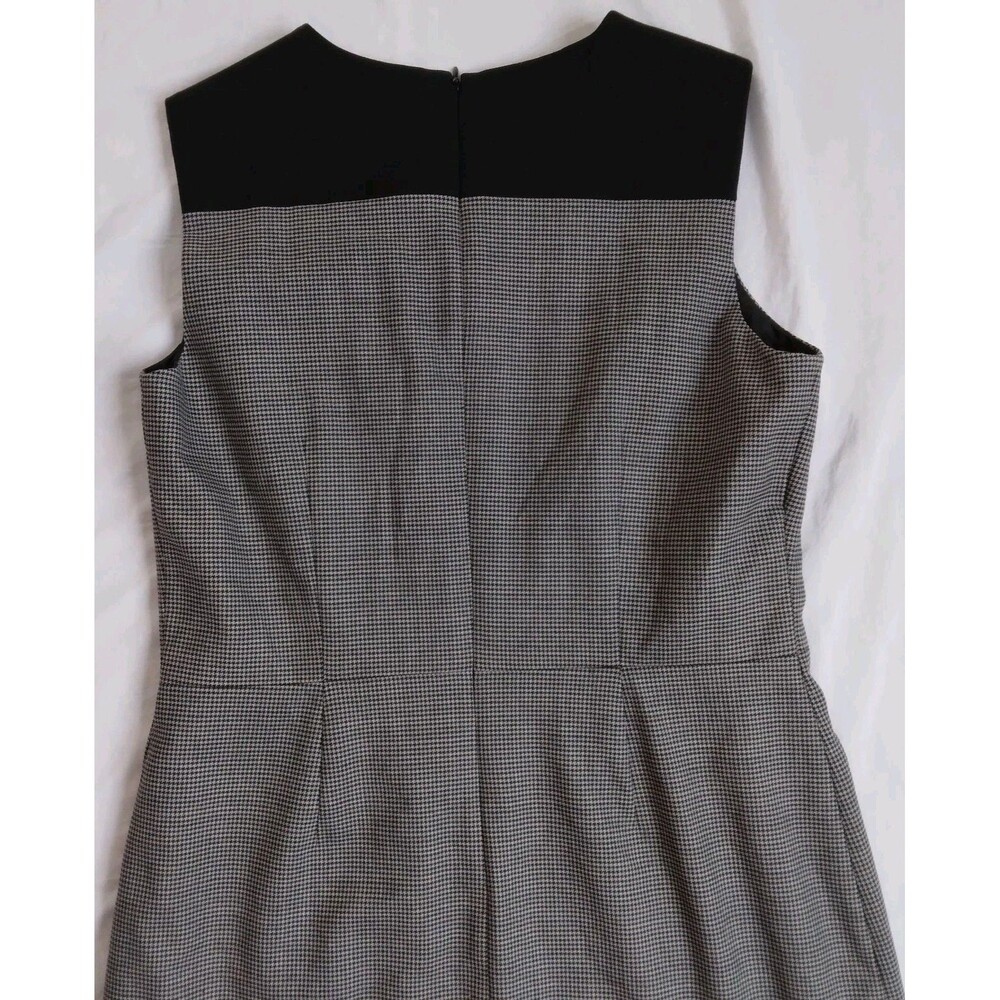 Brooks Brothers Dress Shift Sheath Houndstooth Black Career Women's Size 12P - Picture 9 of 12